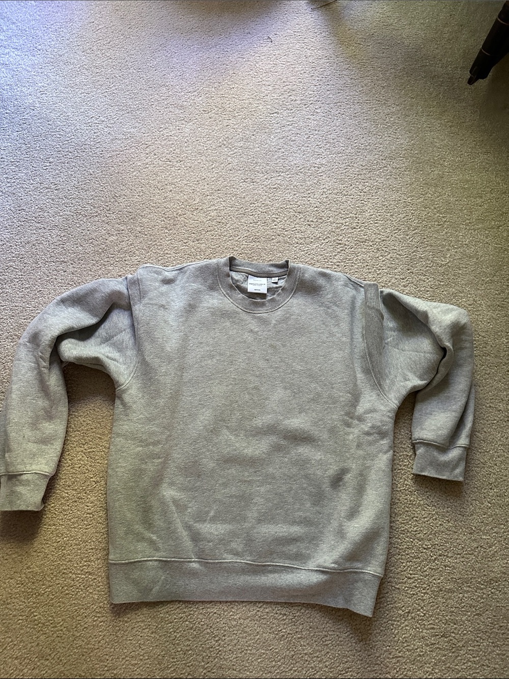Aritzia women’s Crewneck Sweatshirt - Light Gray